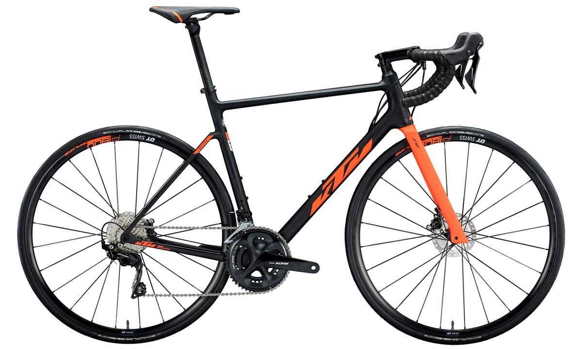 Фотография Велосипед KTM REVELATOR ALTO ELITE 28" (2020) 2020 Черно-оранжевый